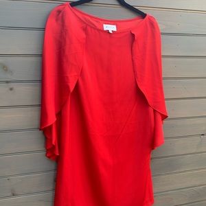 Milly red mini dress